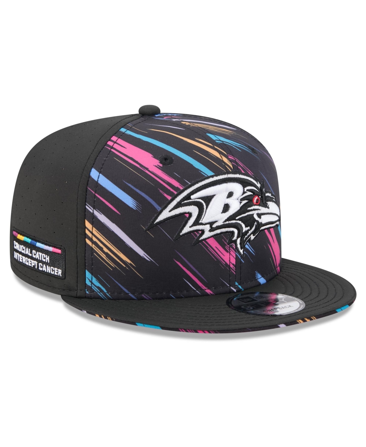 New Era Men's Black Baltimore Ravens 2026 Nfl Crucial Catch 9FIFTY Snapback Hat - Black