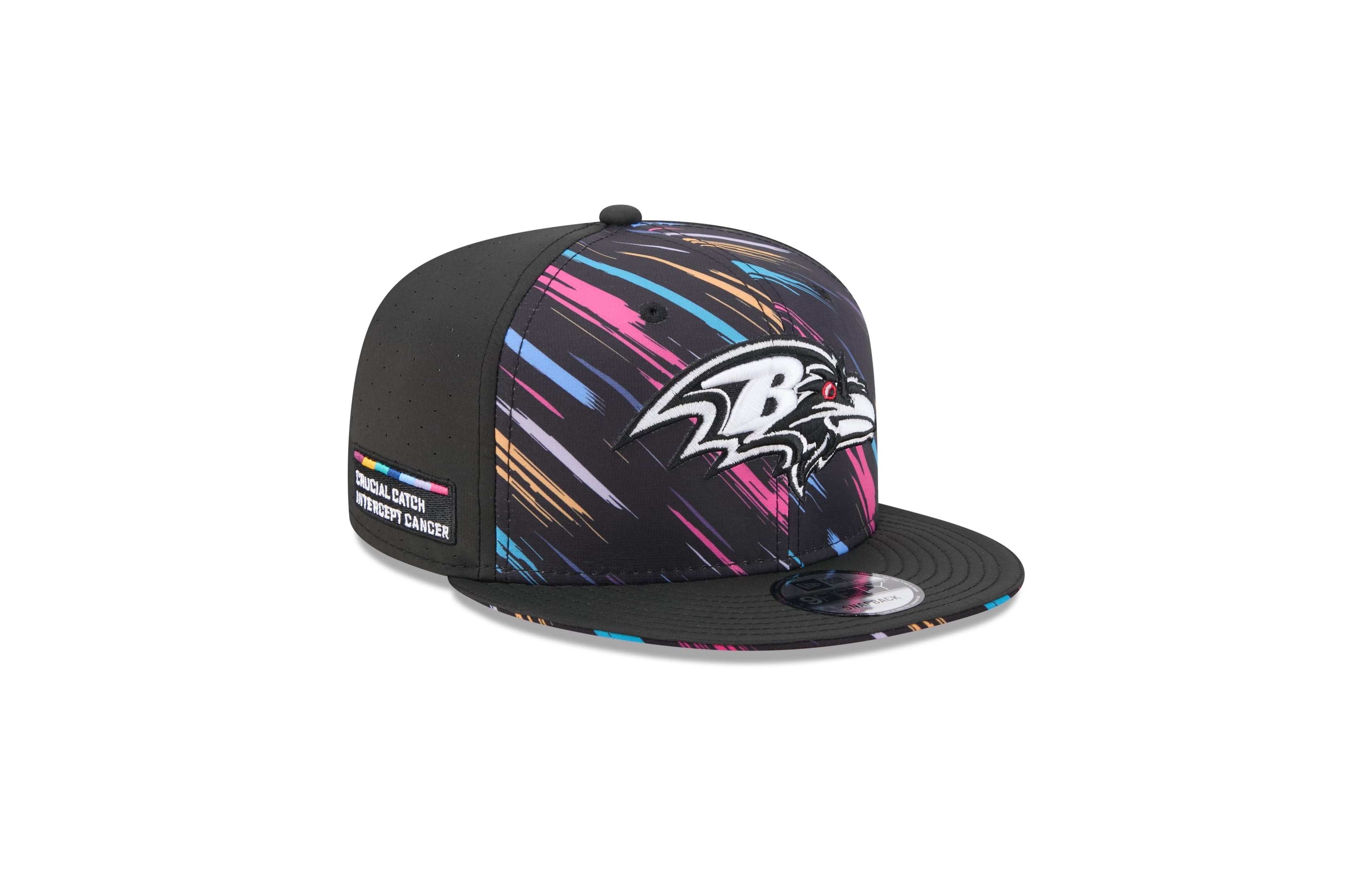 New Era Men's Black Baltimore Ravens 2026 Nfl Crucial Catch 9FIFTY Snapback Hat