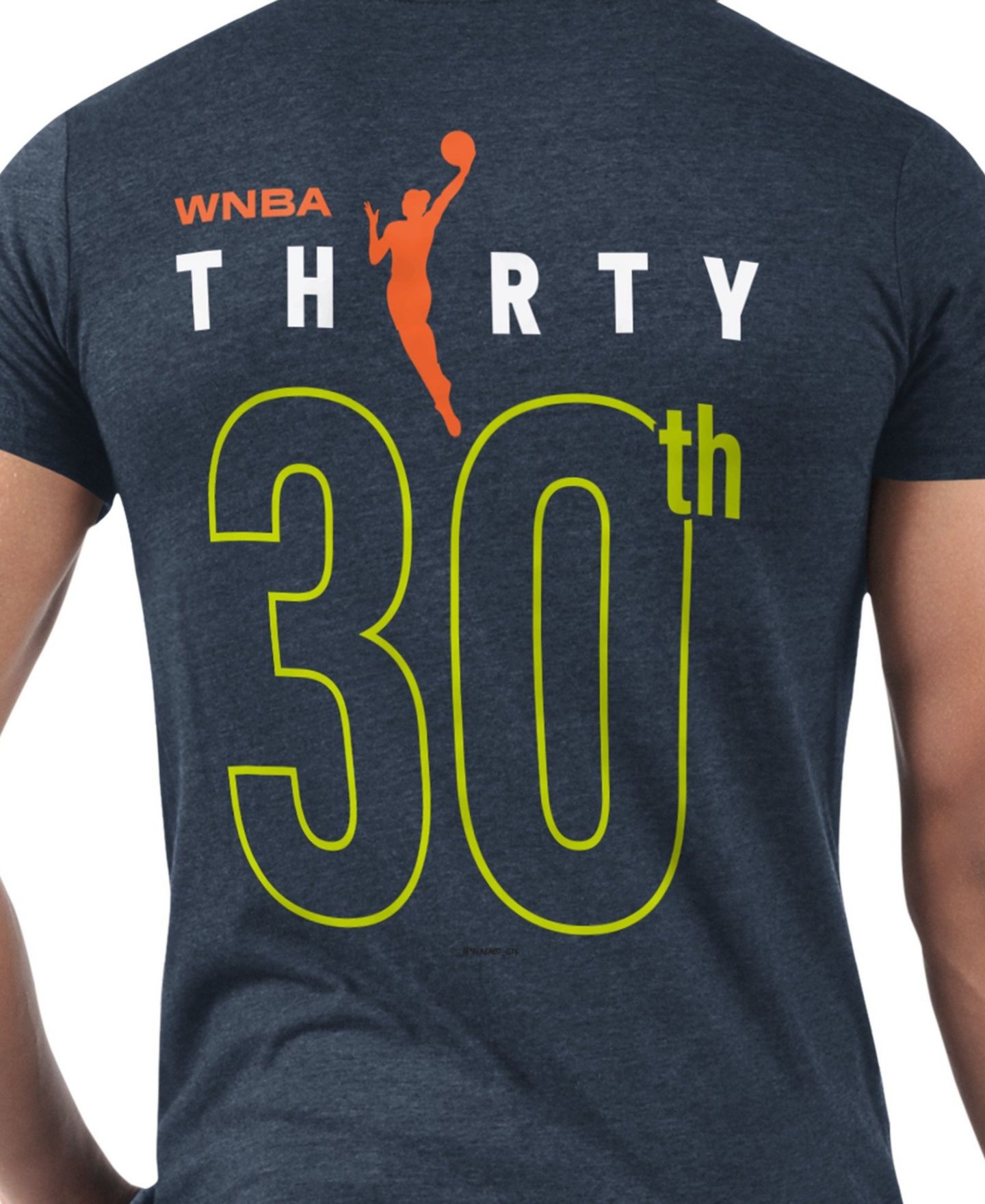 Мужская футболка Starter Navy Dallas Wings WNBA 30th Anniversary Prime Time — фото 4