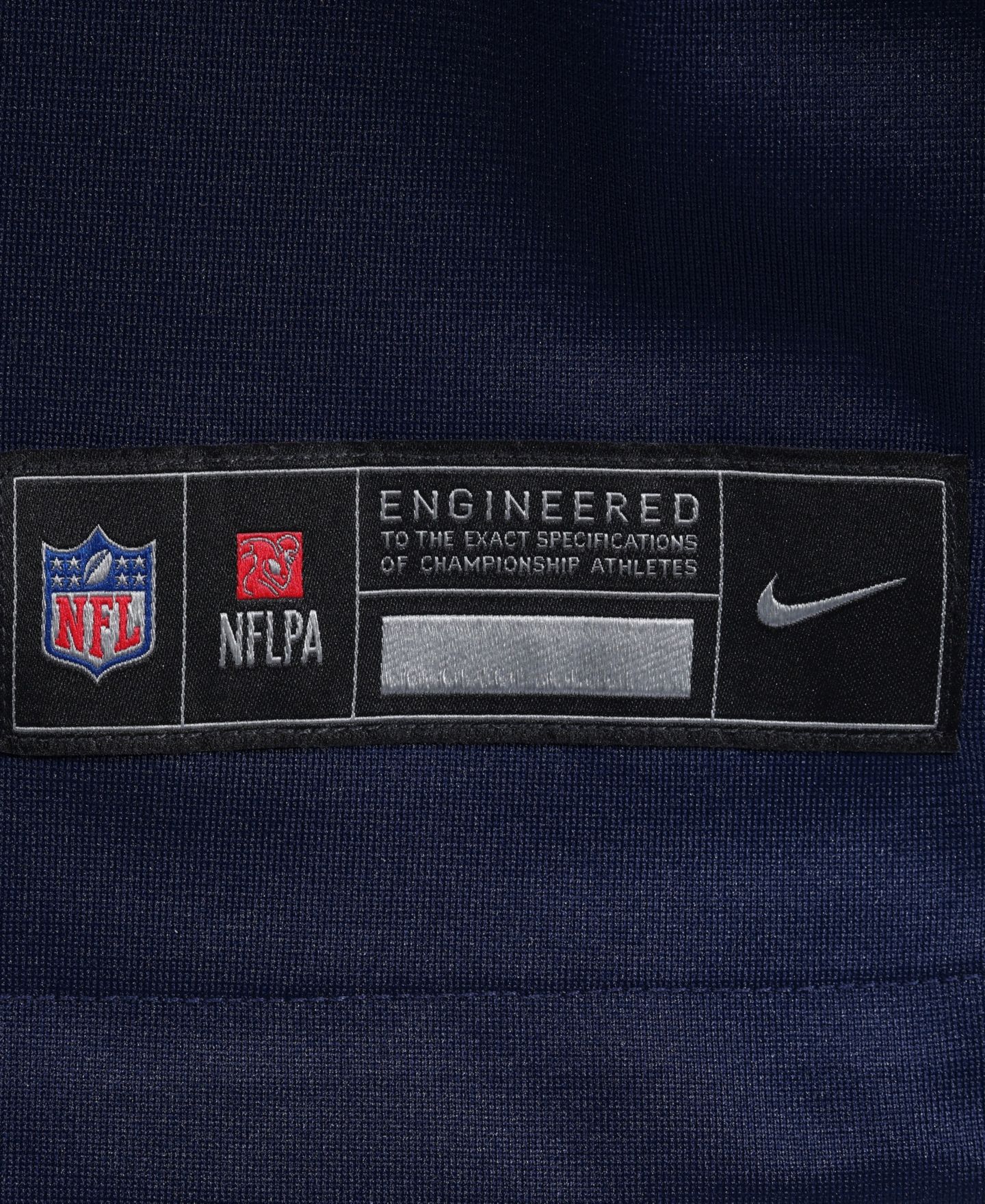 Мужской топ Nike A.J. Brown Navy New England Patriots Team Game Jersey — фото 8