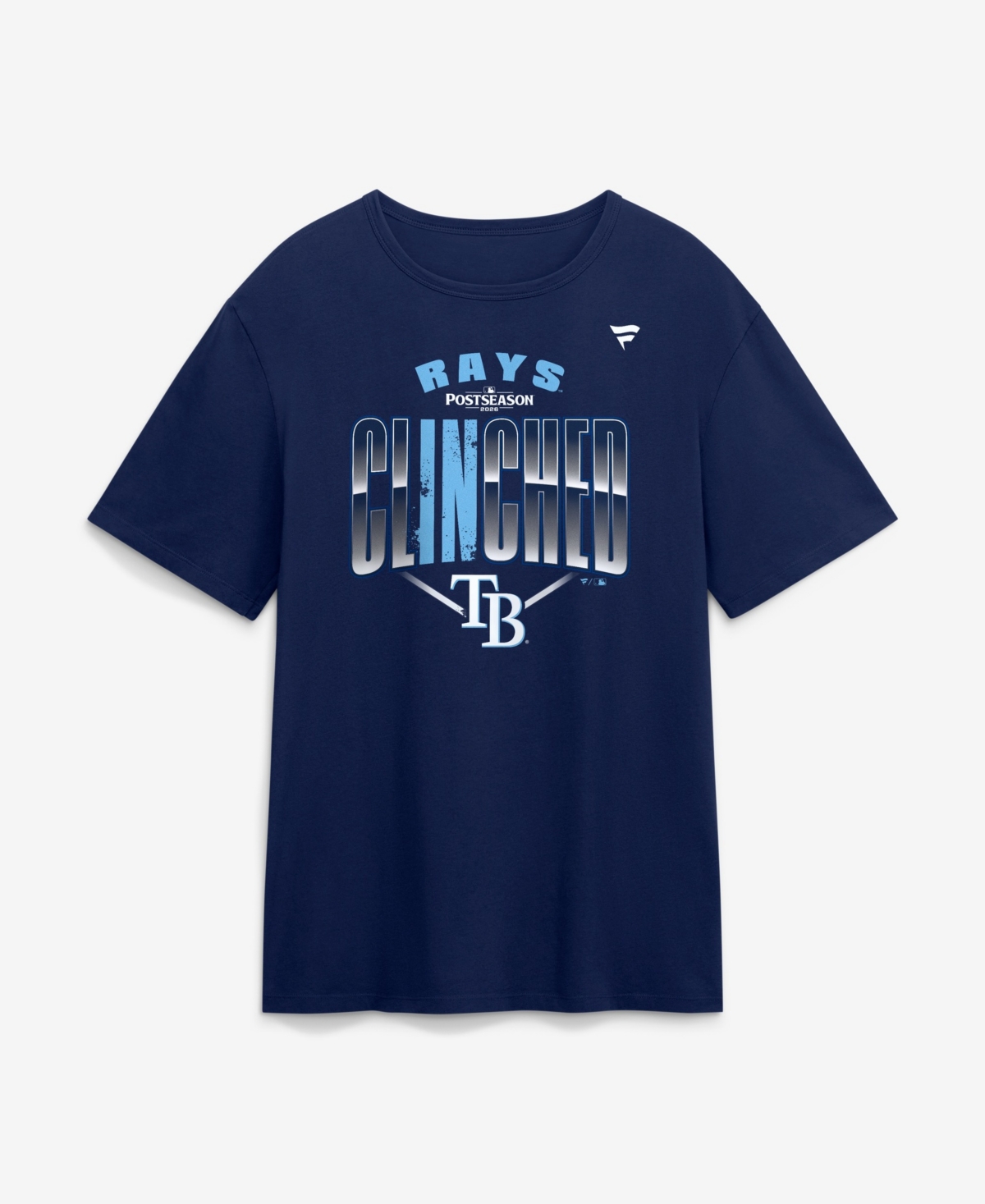 Fanatics Men's Navy Tampa Bay Rays 2026 Mlb Postseason Locker Room T-Shirt - Navy