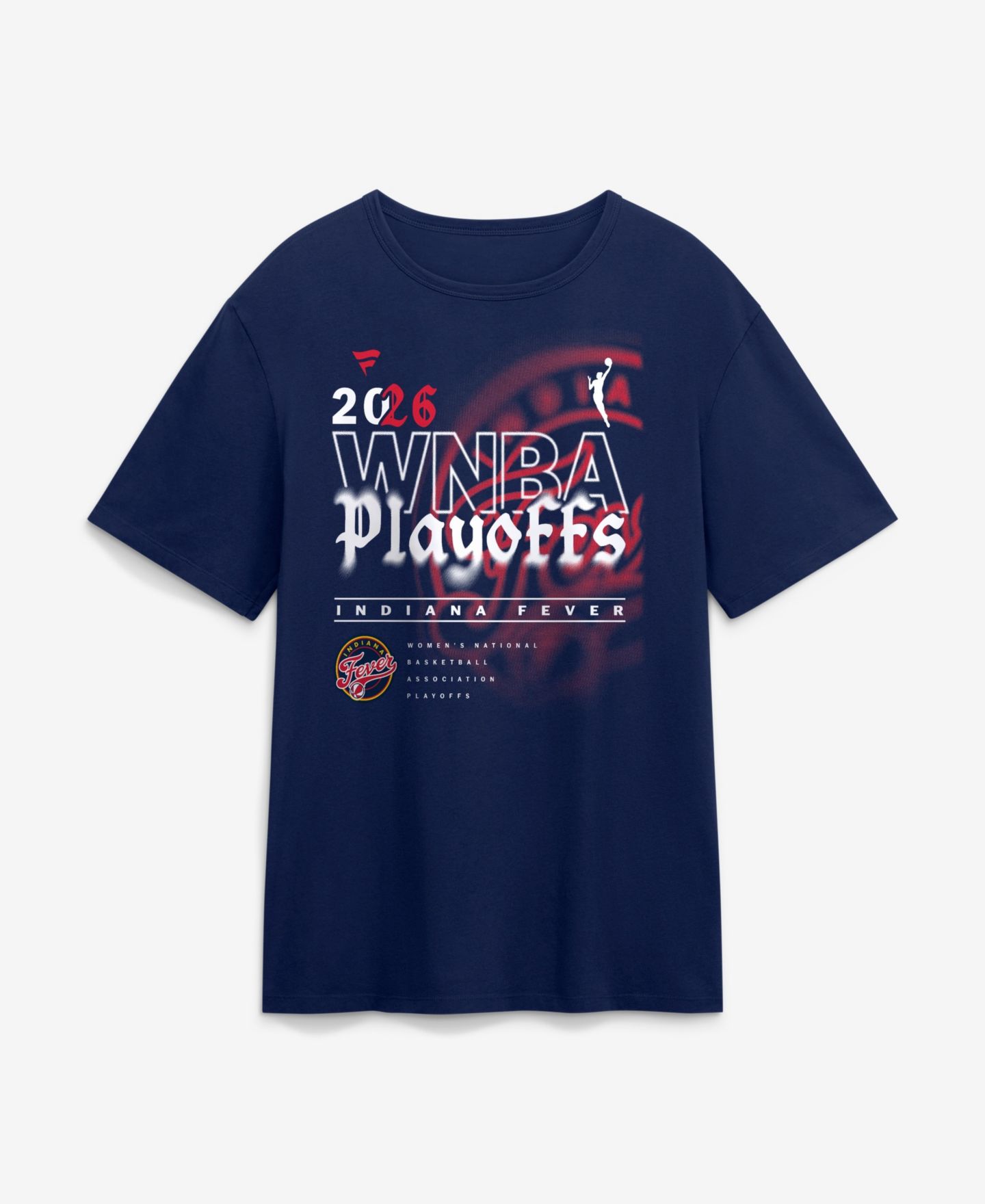Мужская футболка Fanatics Navy Indiana Fever 2026 WNBA Playoffs — фото 1