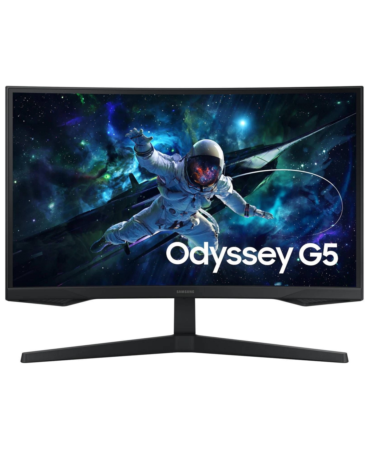 Samsung Odyssey G55C 32" Curved Qhd 165Hz Gaming Computer Monitor - Black
