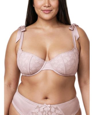 Plus Size Ava Lace Unlined Underwire Bra