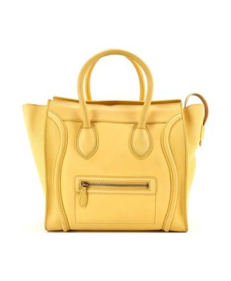 Mini Luggage Bag Smooth Leather