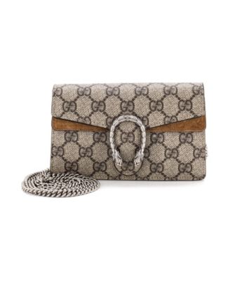 Super Mini Dionysus Bag GG Coated Canvas