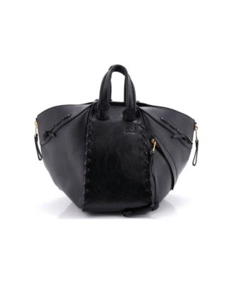 Small Hammock Bag Whipstitch Leather