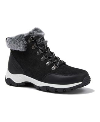 Women's Insulated Faux Fur Hiking Booties