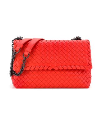 Small Olimpia Crossbody Bag Intrecciato Nappa