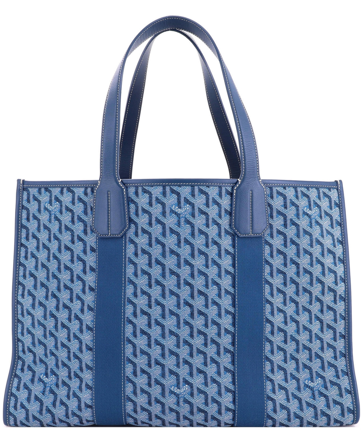 Pre-Owned Goyard Mm Villette Coated Canvas Tote
