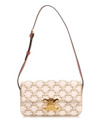 Triomphe East-West Shoulder Bag Triomphe Coated Canvas