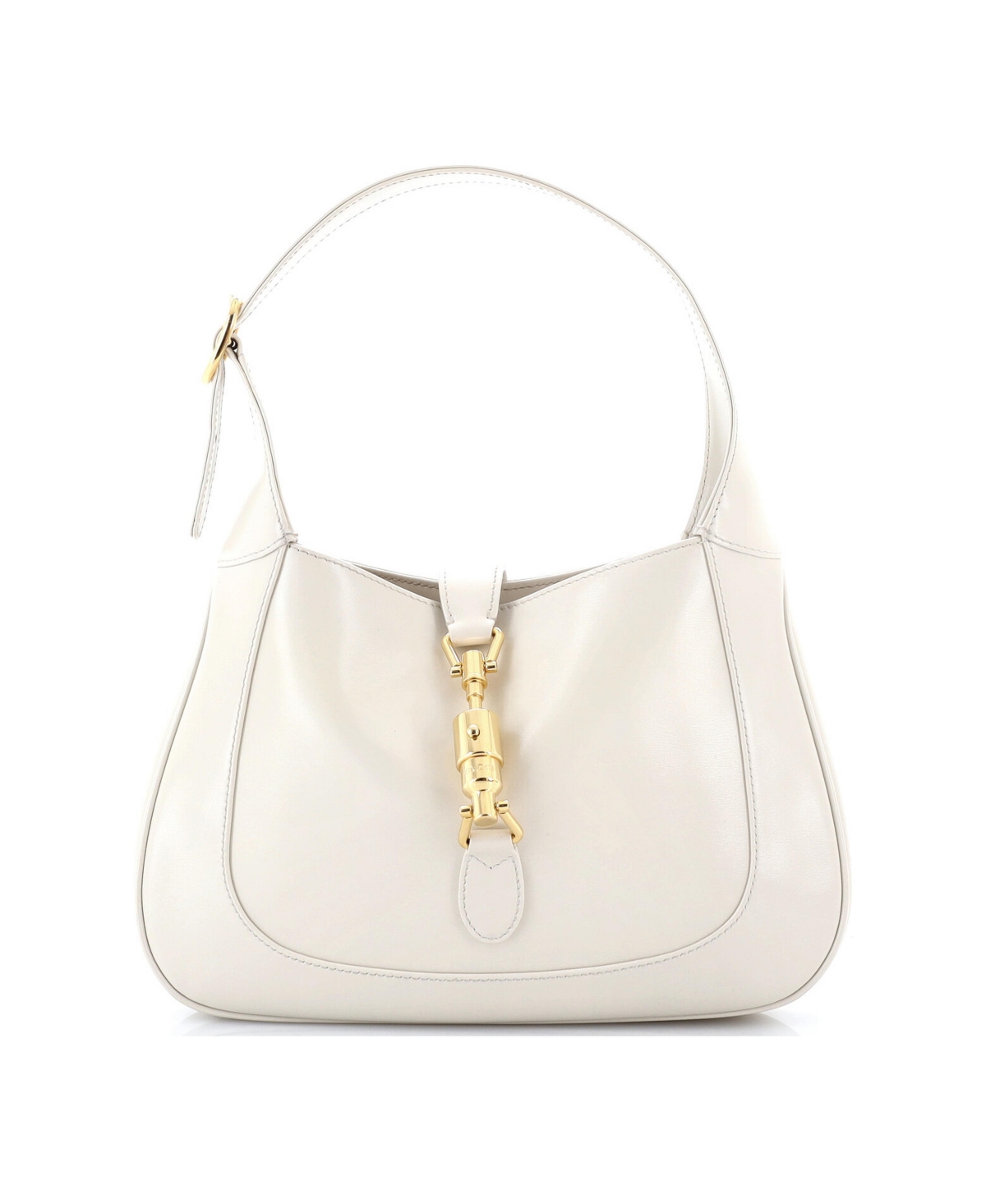 Pre-Owned Gucci Small Jackie 1961 Hobo Leather - White