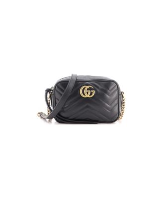 Mini GG Marmont Shoulder Bag Matelasse Leather
