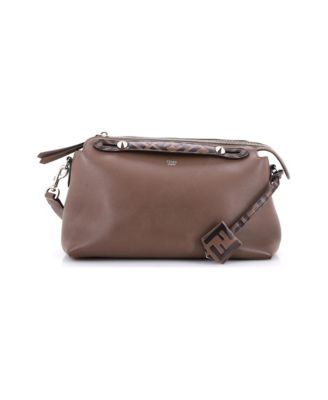 Small By The Way Satchel Leather with Zucca Embossed Detail