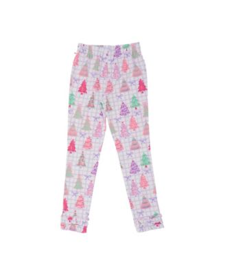 Girls' 4-16 Ruffle Leggings