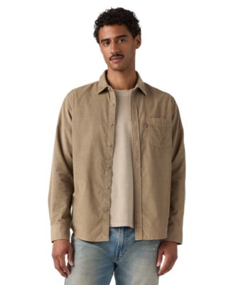 Men's Corduroy Long-Sleeve Classic-Fit Shirt