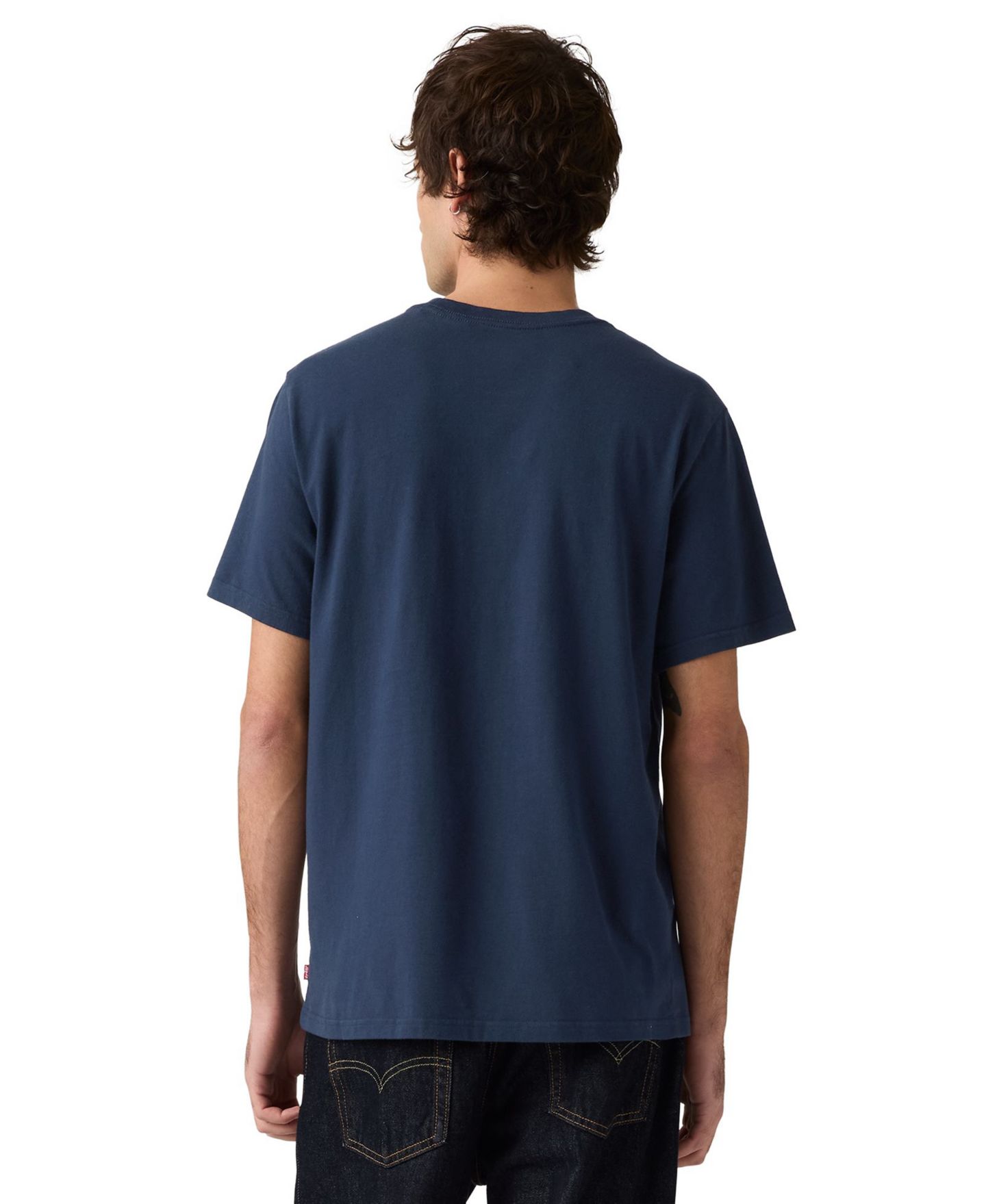 Мужская футболка Levi's Graphic Regular-Fit, цвет: Naval Academy — фото 3