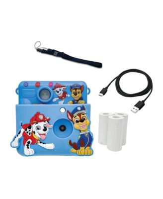 StarCAM Print Instant Digital Camera, Built-in Flash Memory, 3D Silicone Pouch, 4 Paper Rolls, Neck Strap, DJ130PAZ