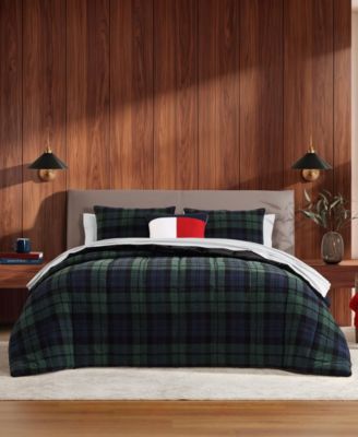 Devon Tartan Chenille Comforter Sets