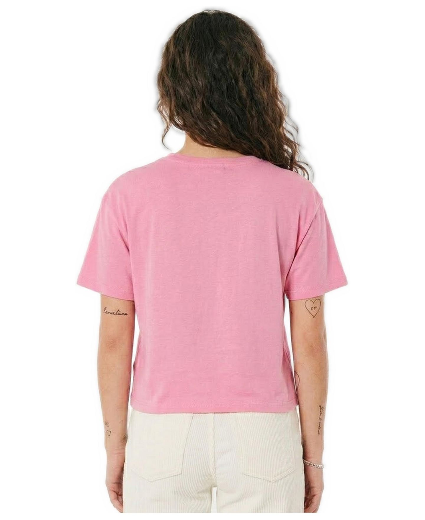 Женская футболка Grayson Threads, The Label Malibu Barbie Graphic Boxy, цвет: Розовый — фото 2