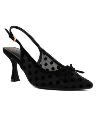 Women's Indila Polka-Dot Slingback Pumps