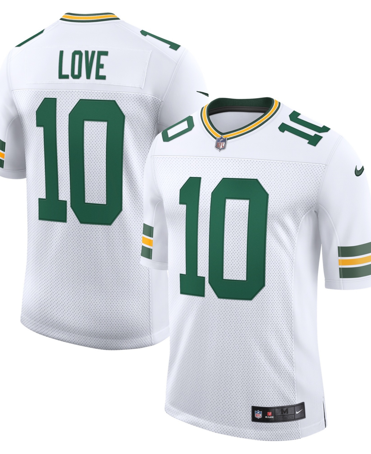 Nike Men's Jordan Love White Green Bay Packers Vapor Untouchable Stitched Limited Jersey