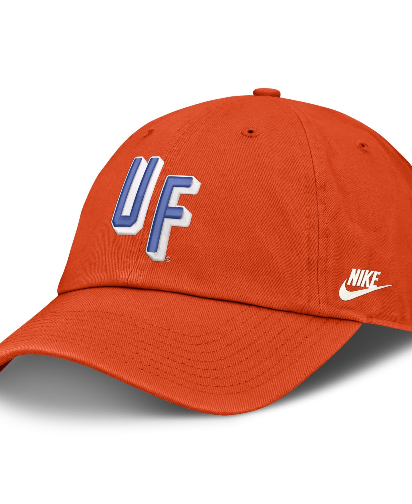 Мужская кепка Nike Orange Florida Gators Legacy Letter Mascot Club Adjustable Hat — фото 1