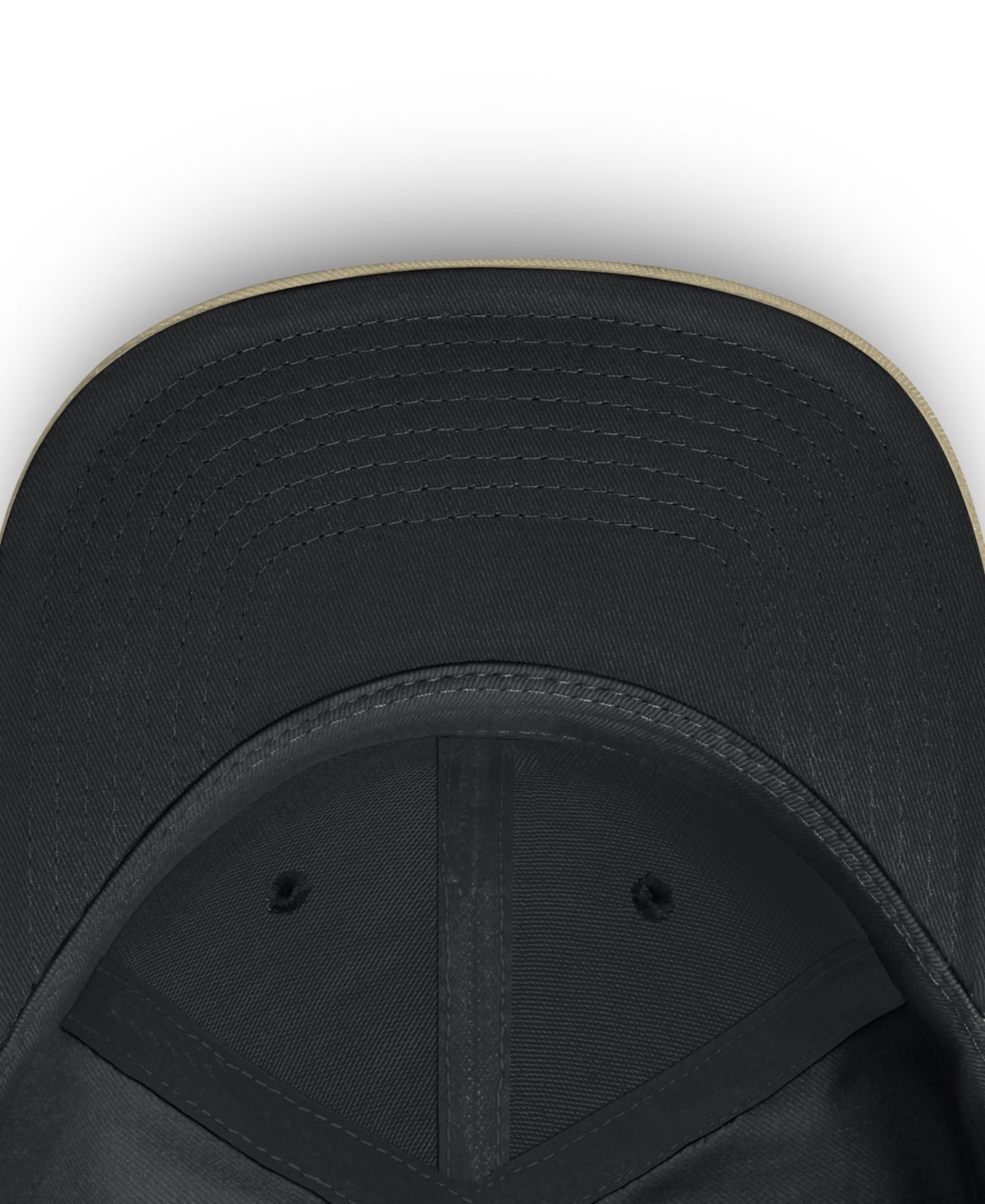 Мужская кепка Nike Black Florida State Seminoles Dri-FIT Primetime Script Fitted Hat — фото 2