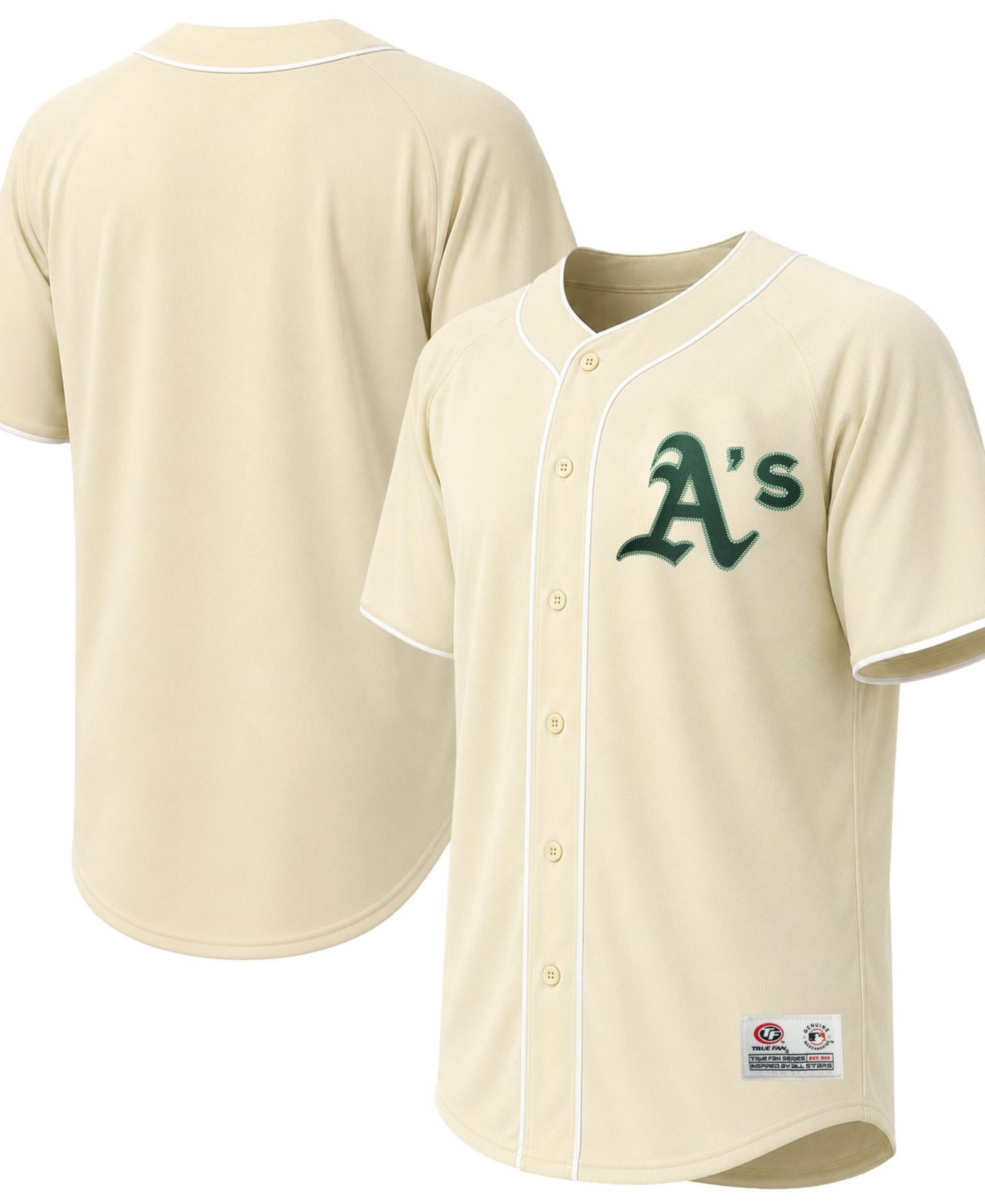 Мужской топ Stitches Cream Athletics Fashion Jersey — фото 1