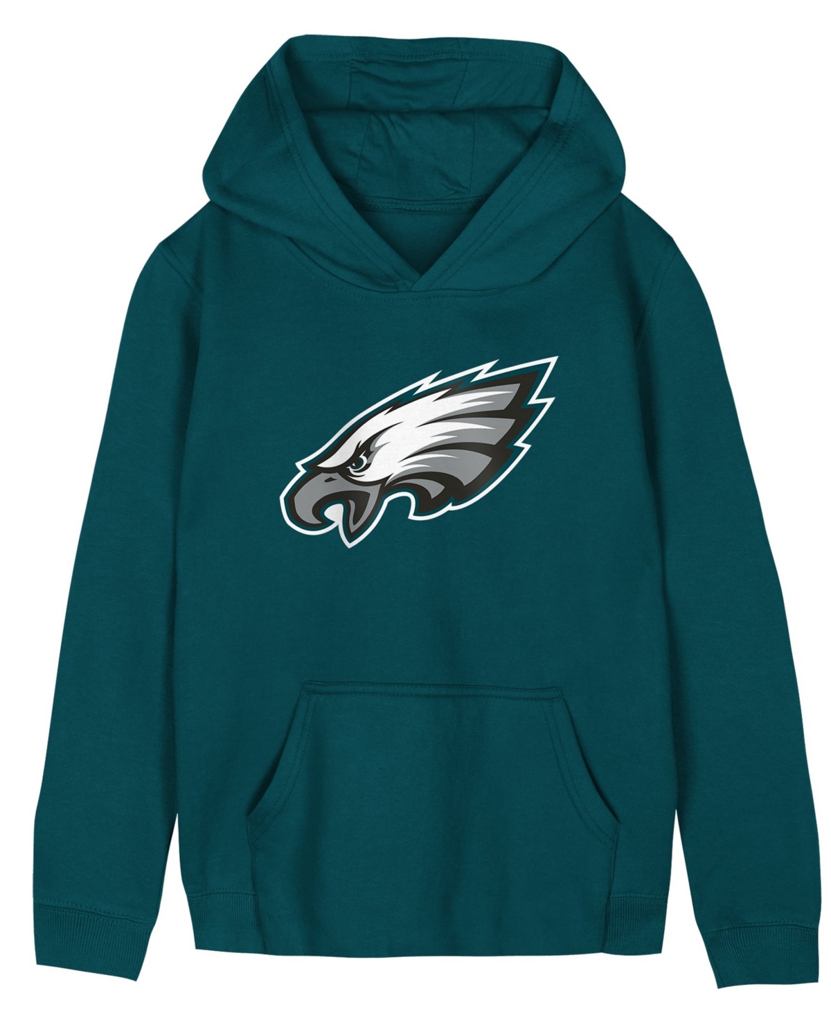 Outerstuff Preschool Midnight Green Philadelphia Eagles Primary Logo Fleece Hoodie