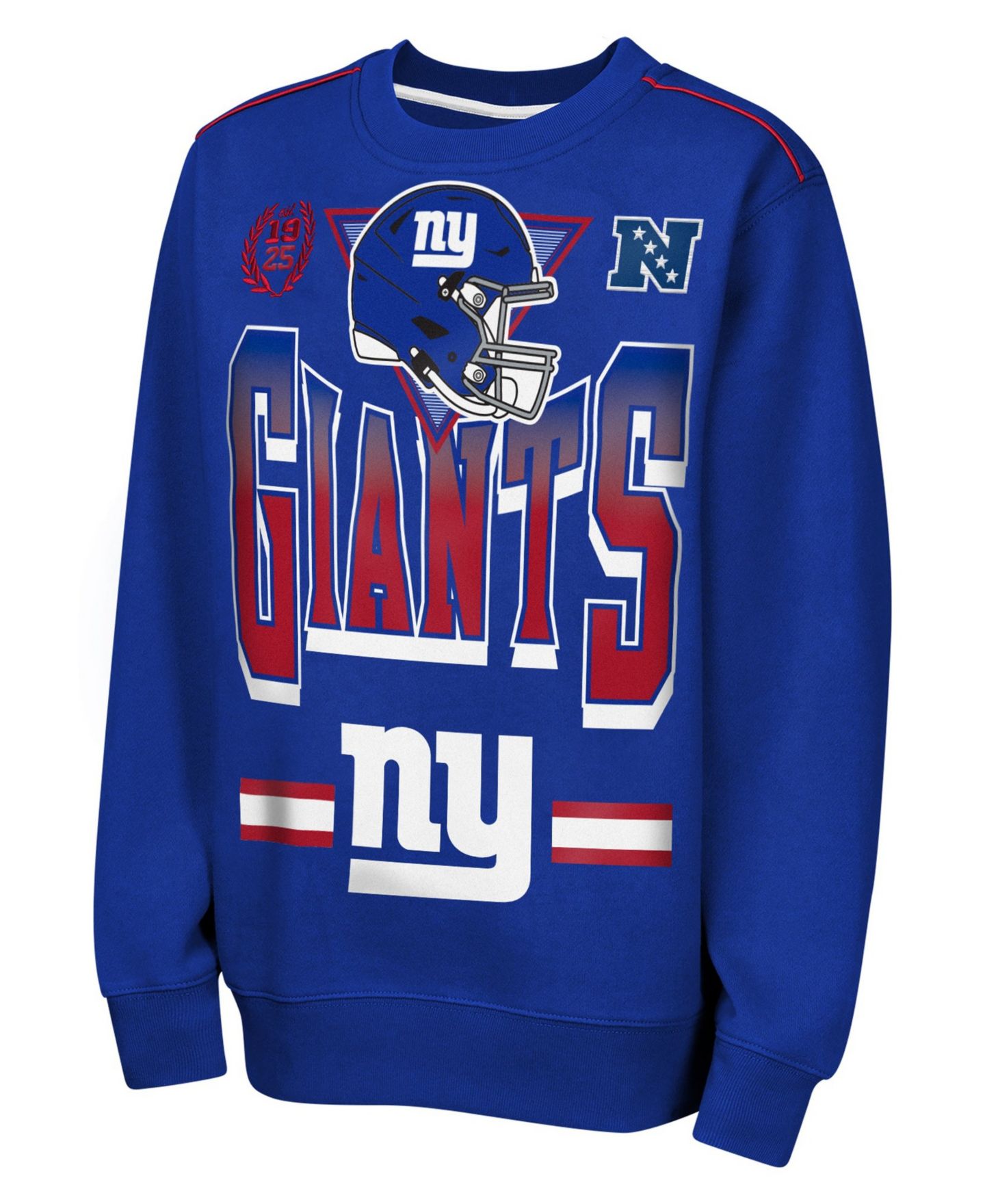 Детская толстовка Outerstuff Royal New York Giants Run Fleece — фото 3