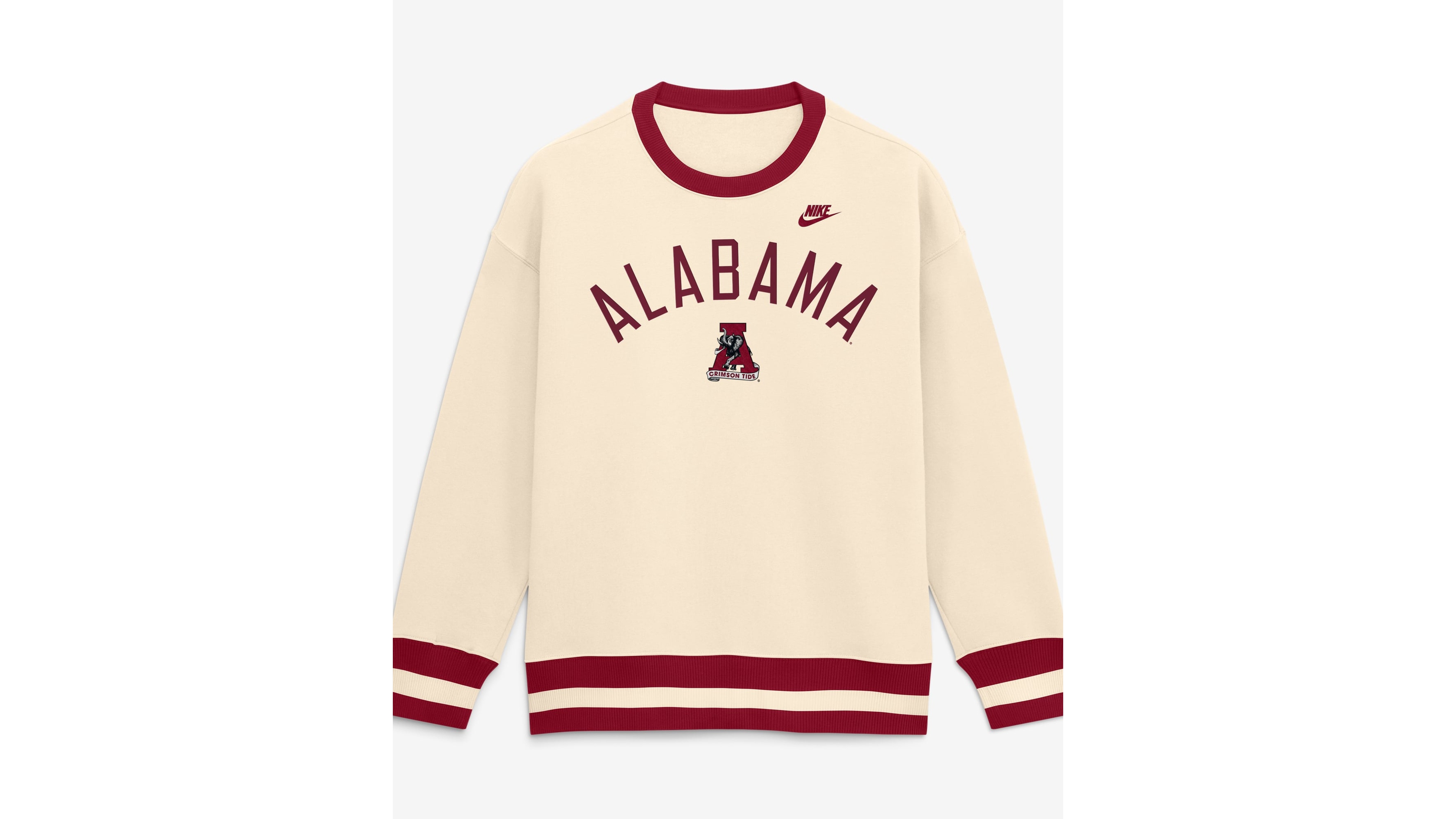 Nike Women's Natural Alabama Crimson Tide Legacy Pullover Sweatshirt