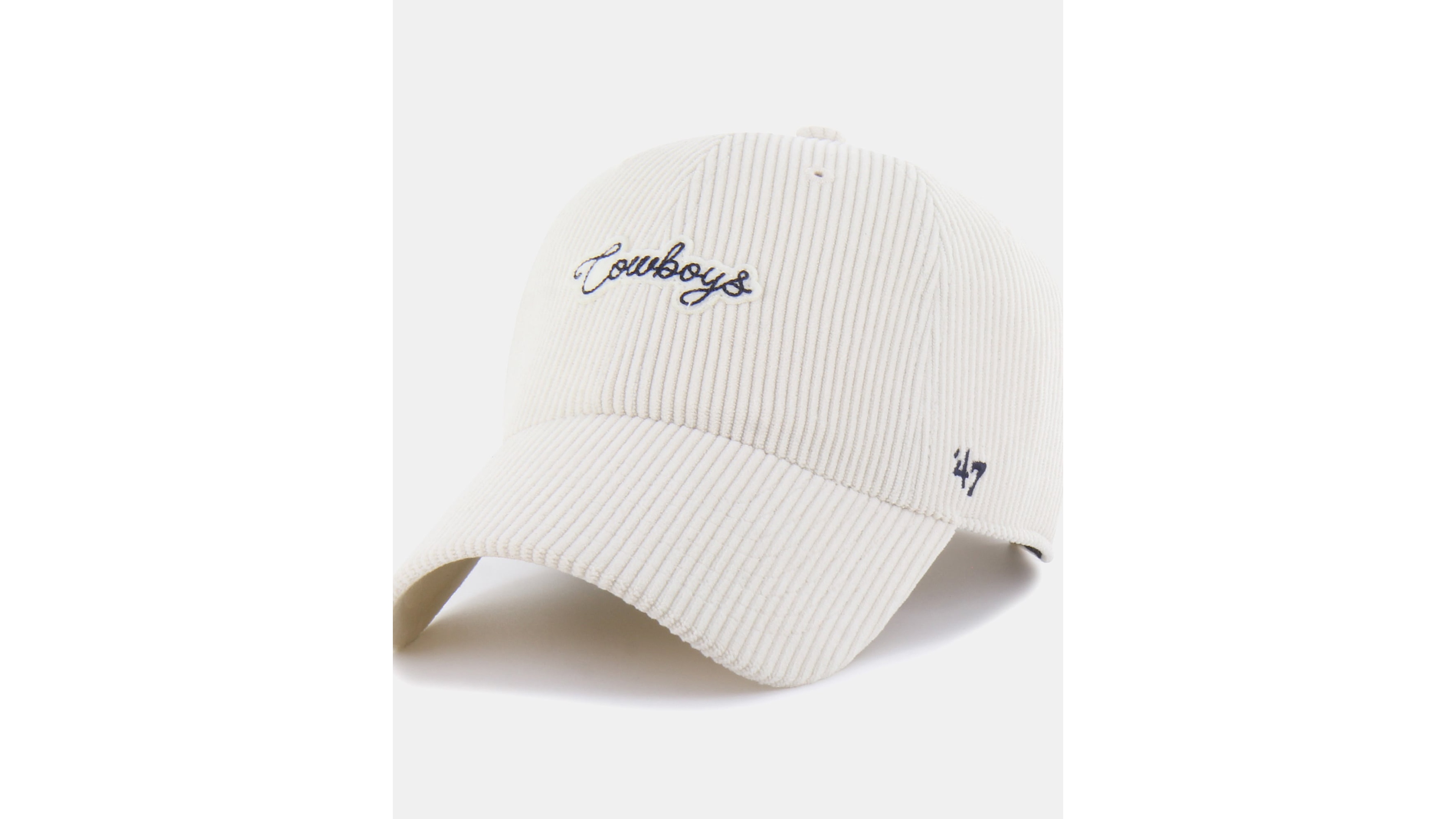 '47 Brand Women's Natural Dallas Cowboys Rope Script Clean Up Adjustable Hat