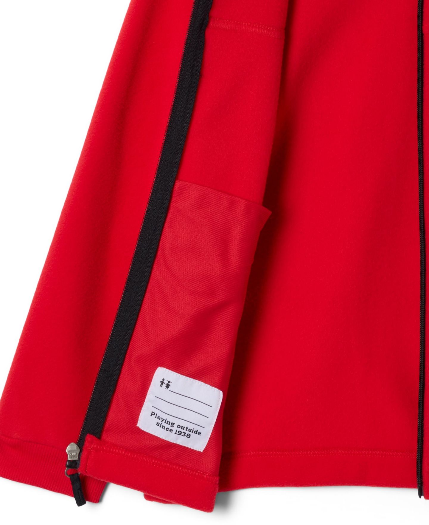 Детское худи Columbia Red Georgia Bulldogs Flanker Fleece Full-Zip — фото 2