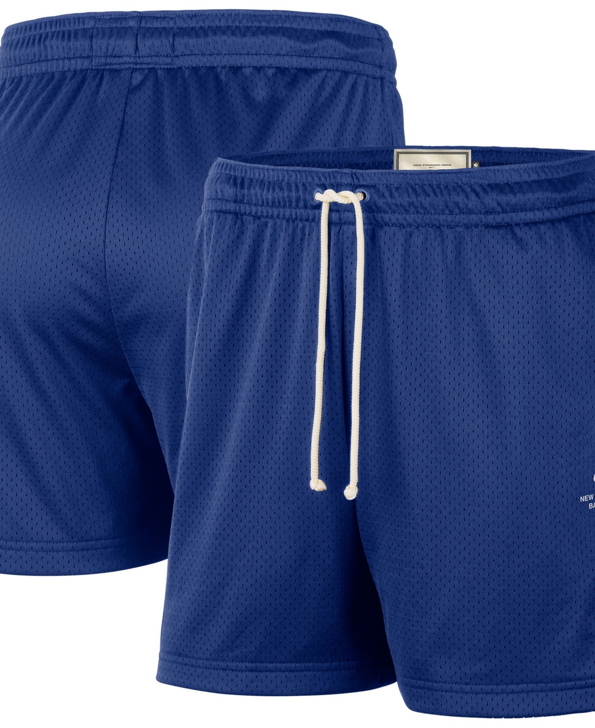 Nike Men's Blue New York Knicks 2026 Standard Issue Practice Mesh Shorts - Blue