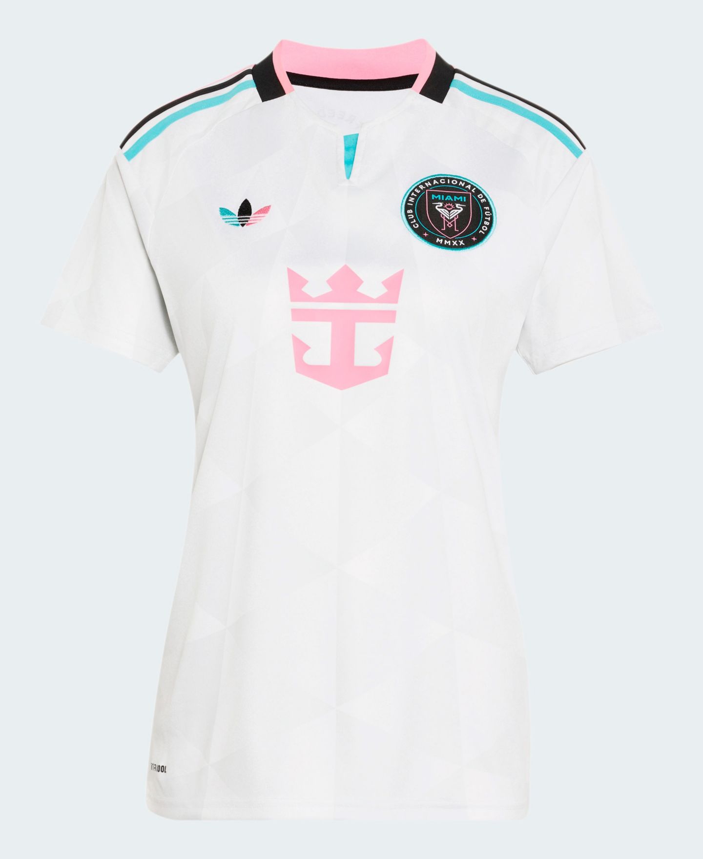 Женский топ adidas Lionel Messi White Inter Miami CF 2026 Third Replica Jersey — фото 3