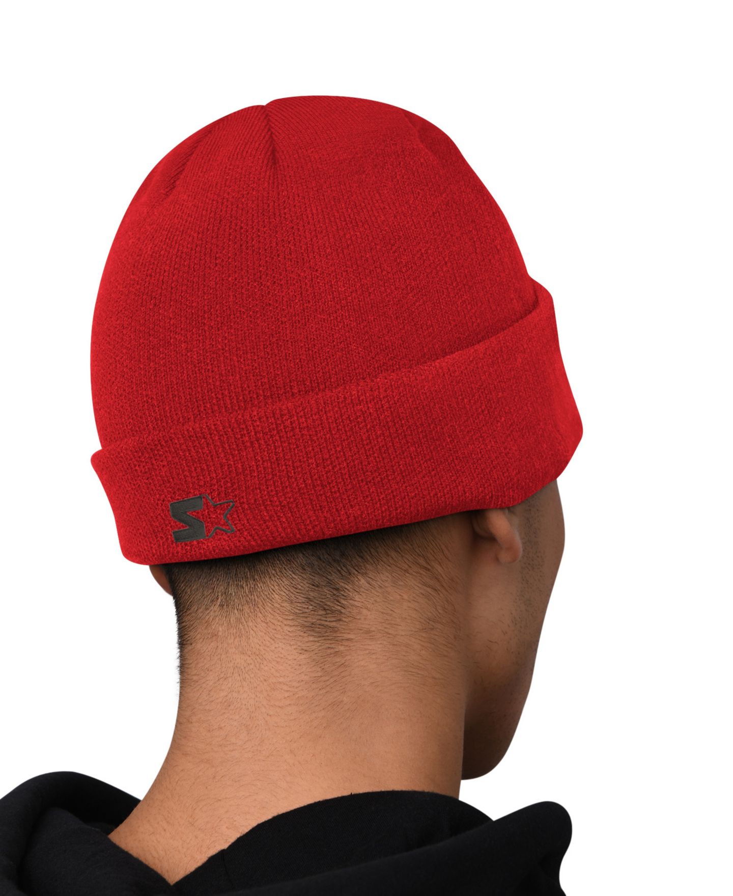 Мужские головные уборы Starter Red Tampa Bay Buccaneers Hoodie and Cuffed Knit Combo Pack Hat — фото 3