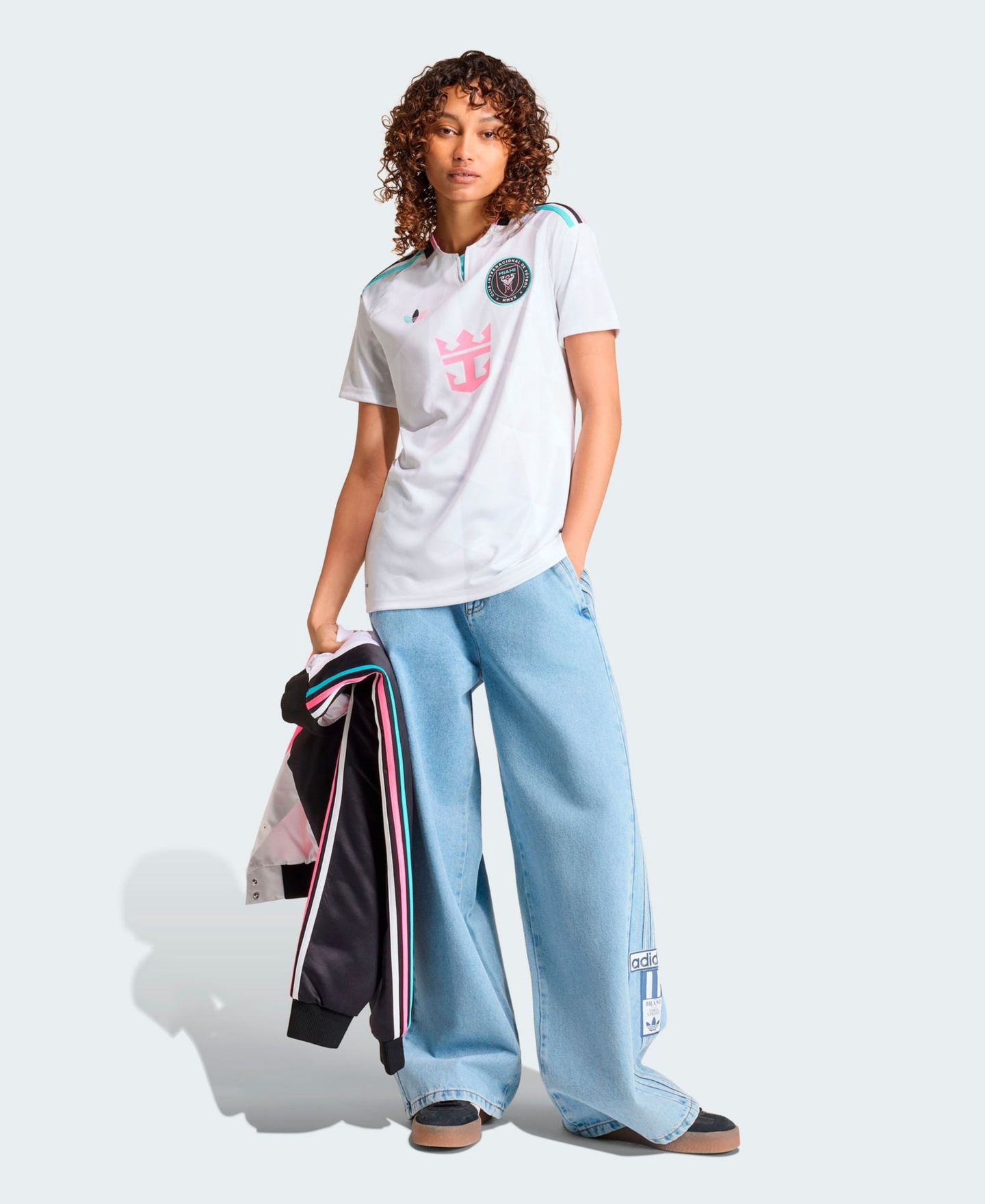 Женский топ adidas Lionel Messi White Inter Miami CF 2026 Third Replica Jersey — фото 6