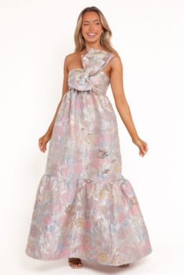 Women's Betina One-Shoulder Bow Maxi Dress
