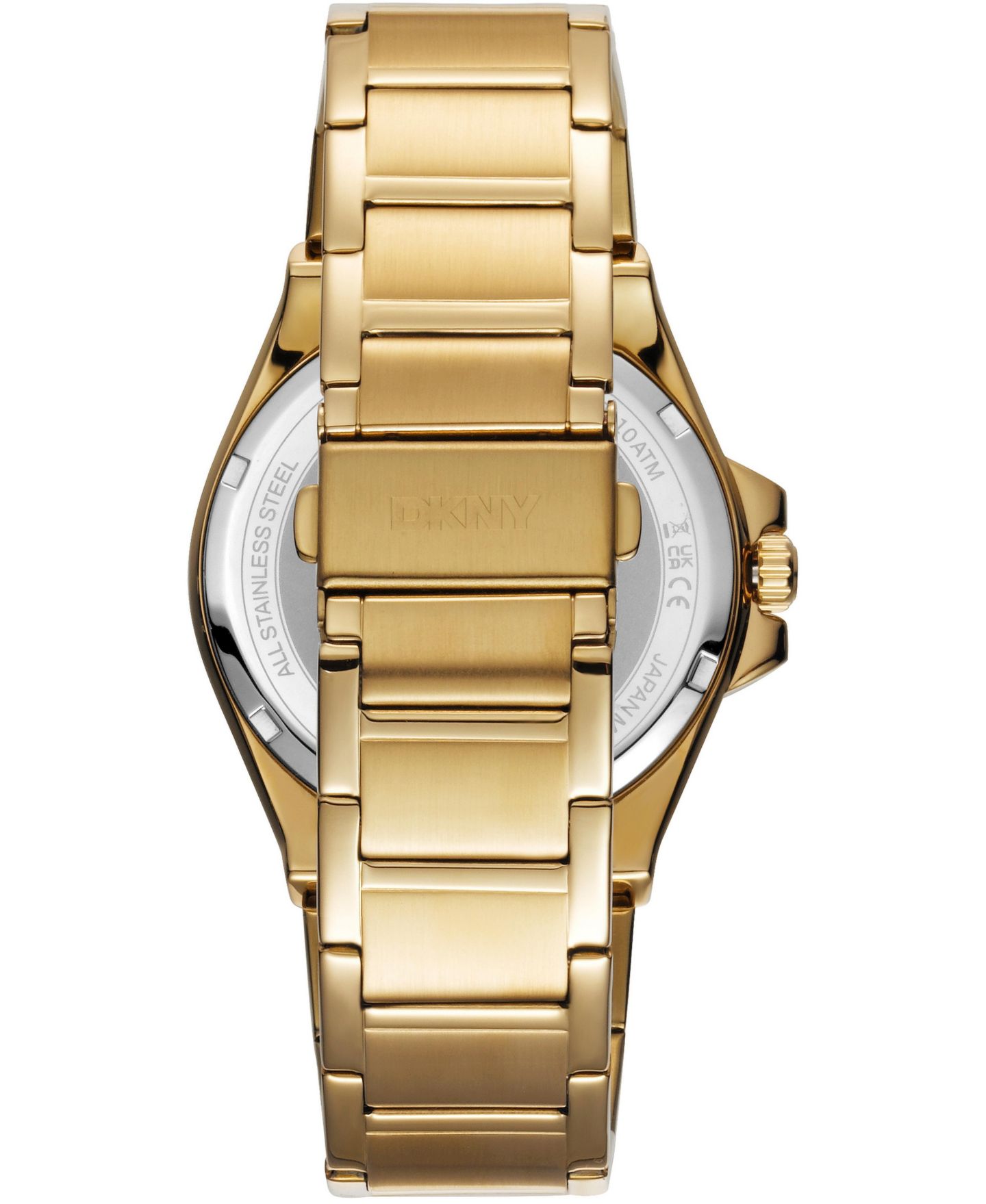 Мужские часы DKNY Quartz Stainless Steel Bracelet Watch, цвет: Золотой — фото 2