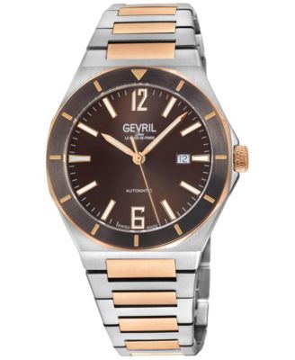 Men's Swiss Automatic High Line Two-Tone Stainless Steel Bracelet Watch, 43 mm