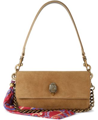 Sloane Suede Small Shoulder Bag