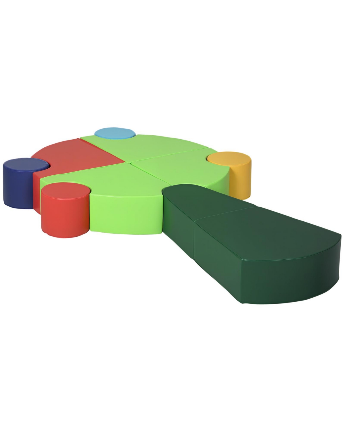 Glintex Soft Foam Lightweight 10-Piece Play Set, Ages 18-36 Months