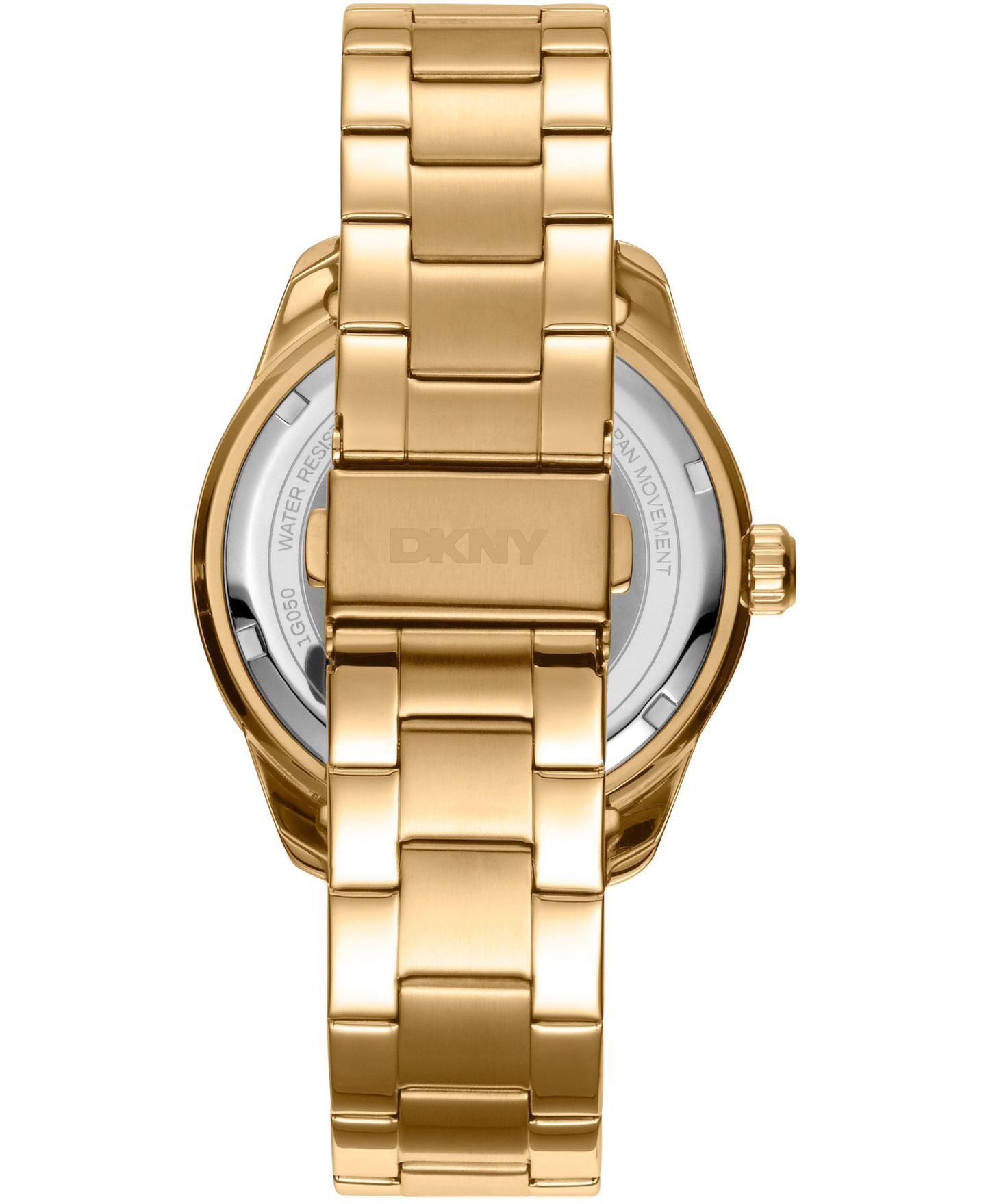 Мужские часы DKNY Quartz Gold-Tone Stainless Steel Bracelet Watch, 42mm, цвет: Золотой — фото 2