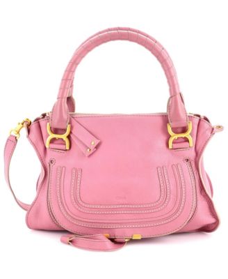 Medium Marcie Satchel Leather