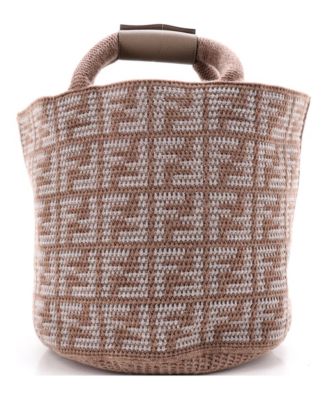 Large Shopper Tote Zucca Crochet Cashmere