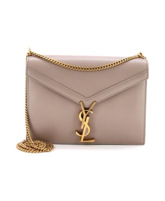 Small Cassandra Chain Shoulder Bag Leather