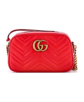 Small GG Marmont Shoulder Bag Matelasse Leather