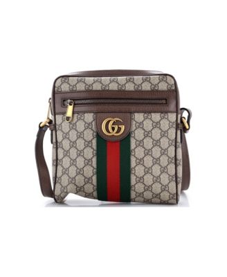 Small Ophidia Messenger Bag GG Coated Canvas
