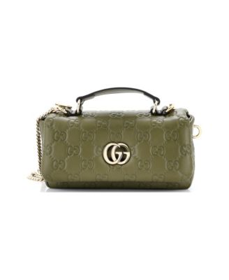 Mini GG Milano Top Handle Bag Guccissima Leather